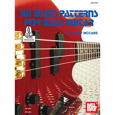 101 Blues Patterns for Bass Guitar (Book + Online Audio)