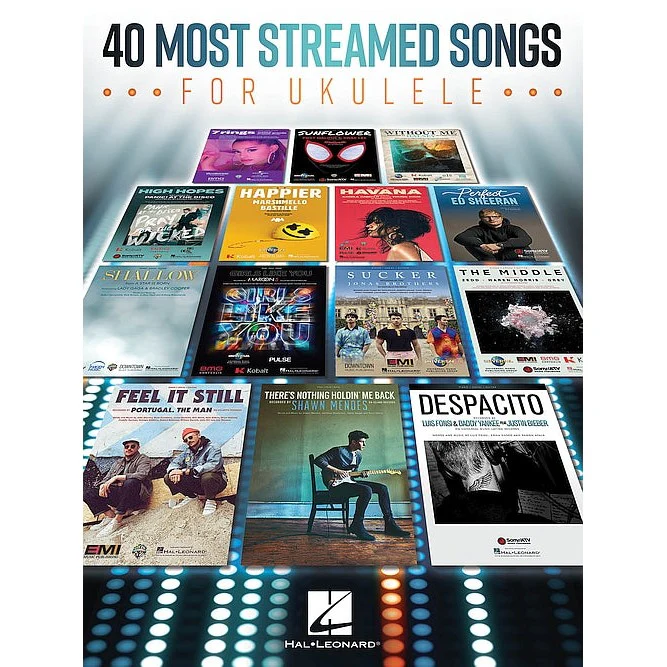 40 Most Streamed Songs for Ukulele