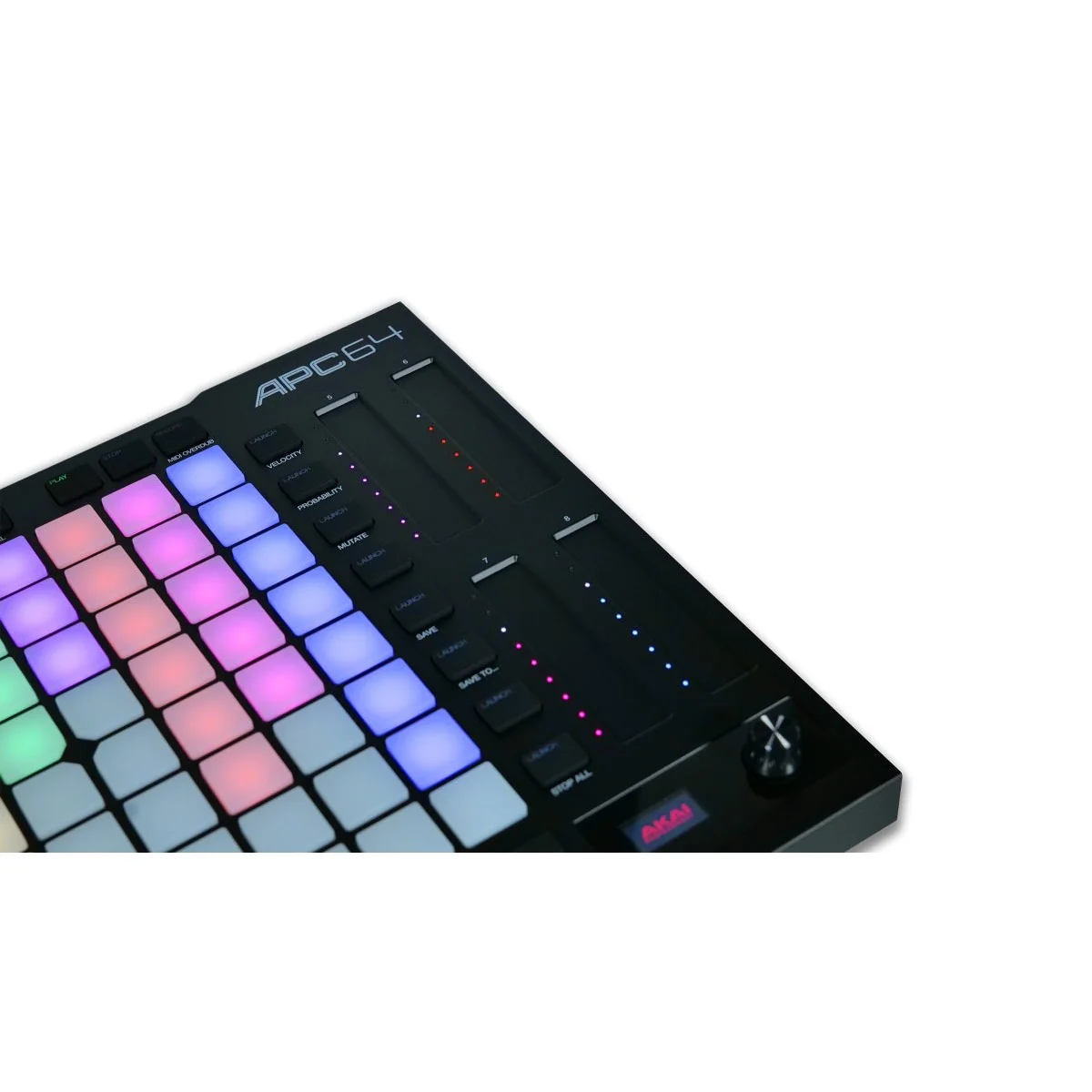 Akai - APC64 - Ableton Live Controller With 64 Velocity-Sensitive Pads And 8 Assignable Touchstrips - Image 4