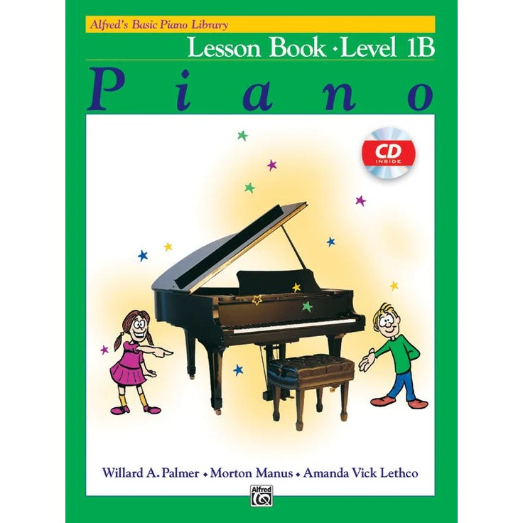 Alfred's Basic Piano Library: Lesson Book 1B with CD