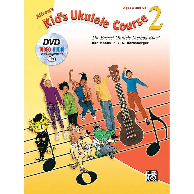Alfred's Kid's Ukulele Course 2 with DVD