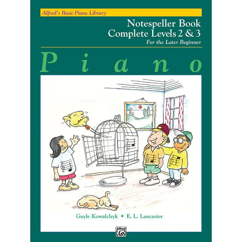 Alfred's Basic Piano Library: Notespeller Book Complete 2 & 3