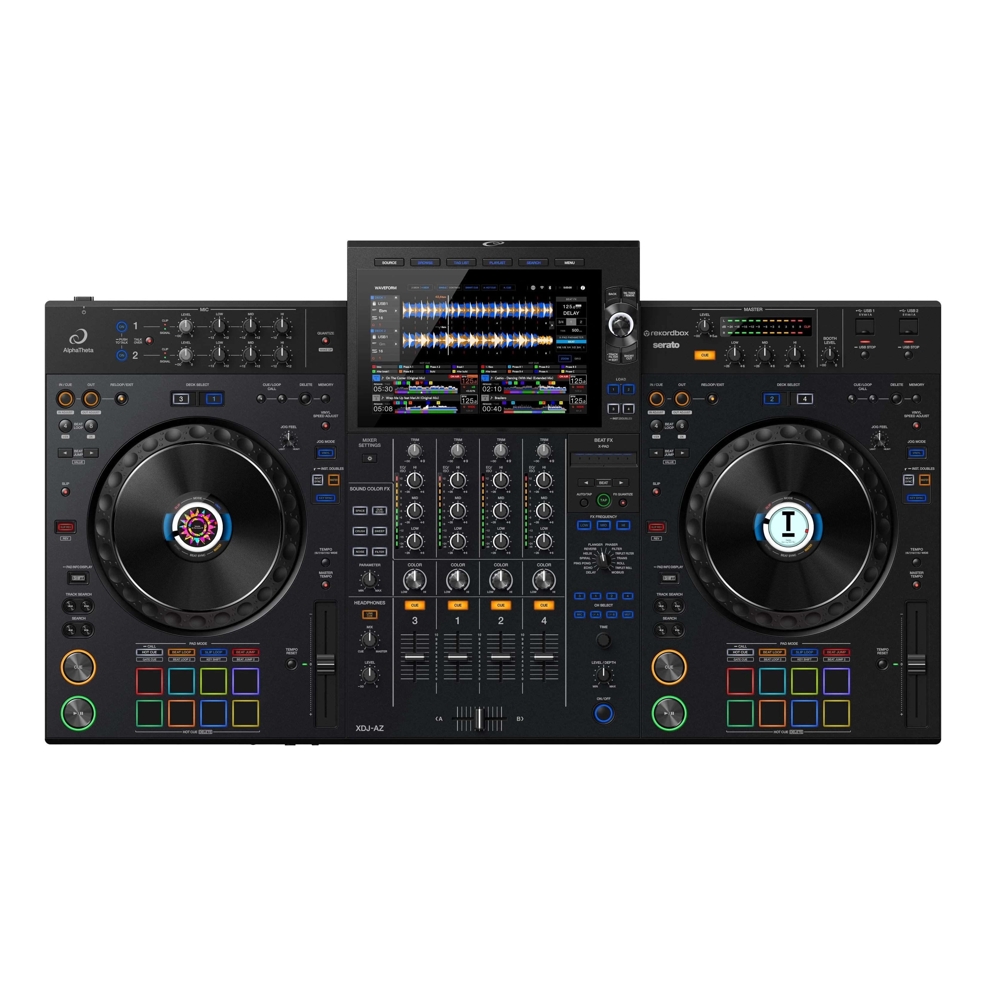 AlphaTheta - XDJ-AZ - 4-channel professional all-in-one DJ system