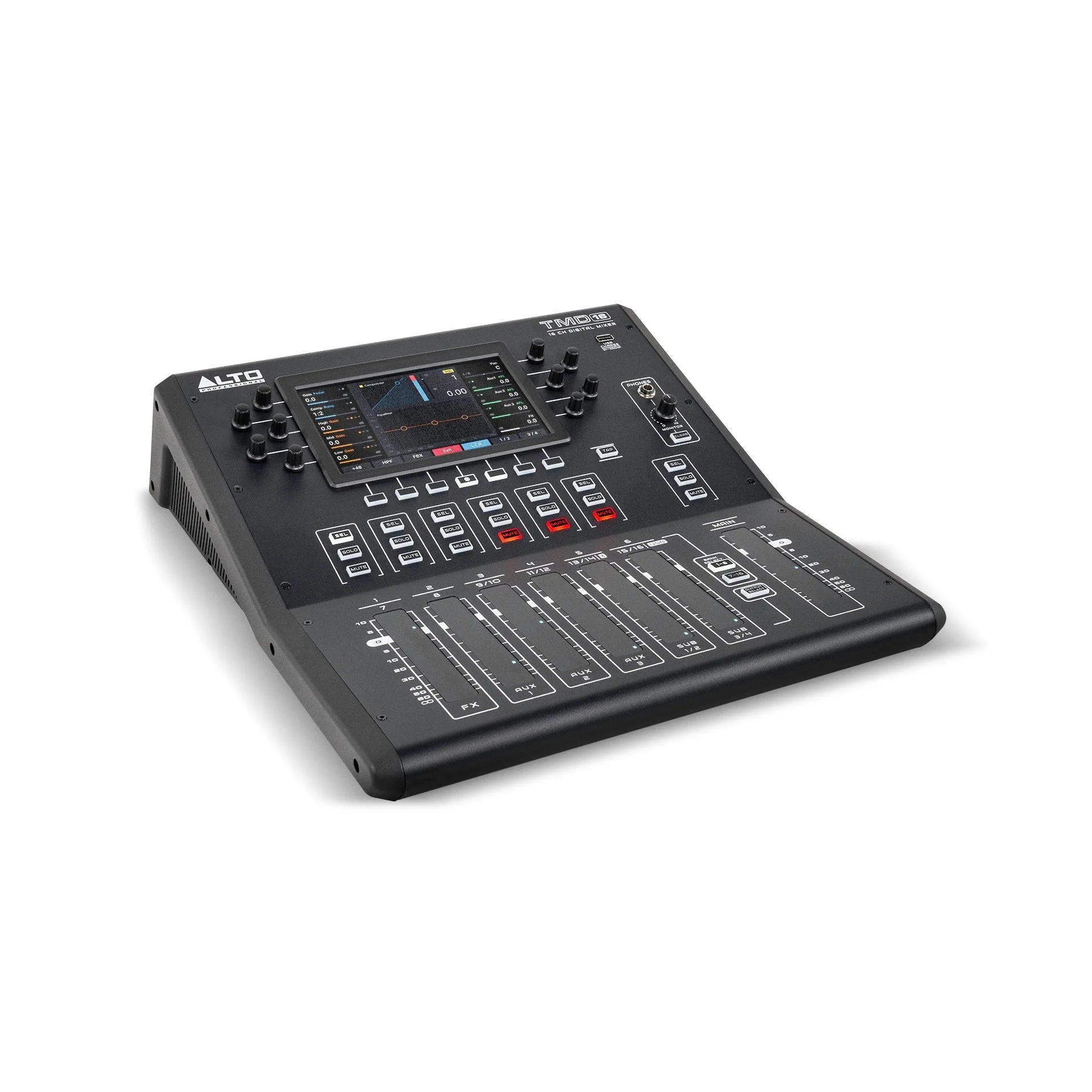 Alto Professional - TMD16 16-Channel Compact Digital Mixer with Bluetooth and USB - Image 7