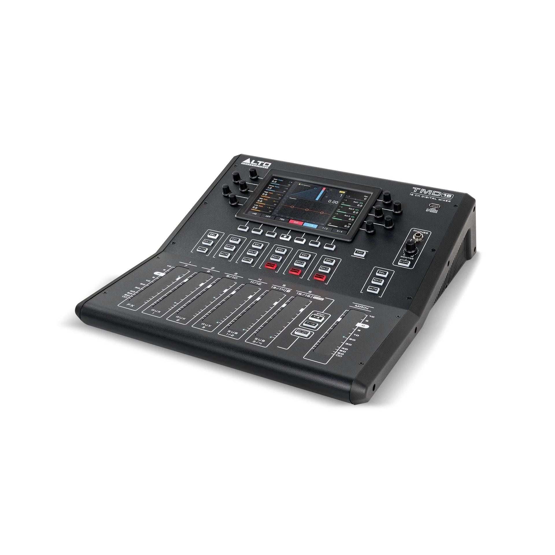 Alto Professional - TMD16 16-Channel Compact Digital Mixer with Bluetooth and USB - Image 8