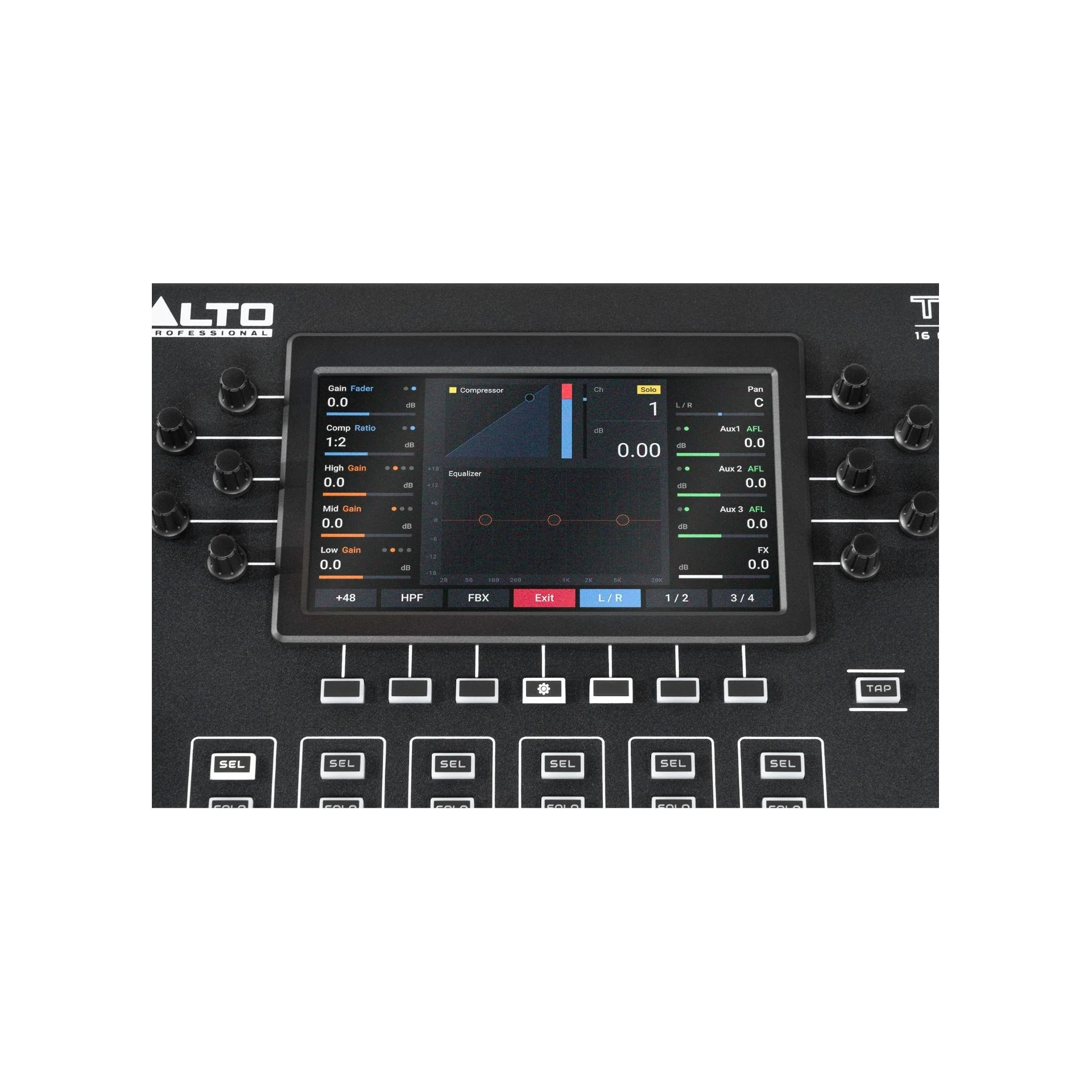 Alto Professional - TMD16 16-Channel Compact Digital Mixer with Bluetooth and USB - Image 9