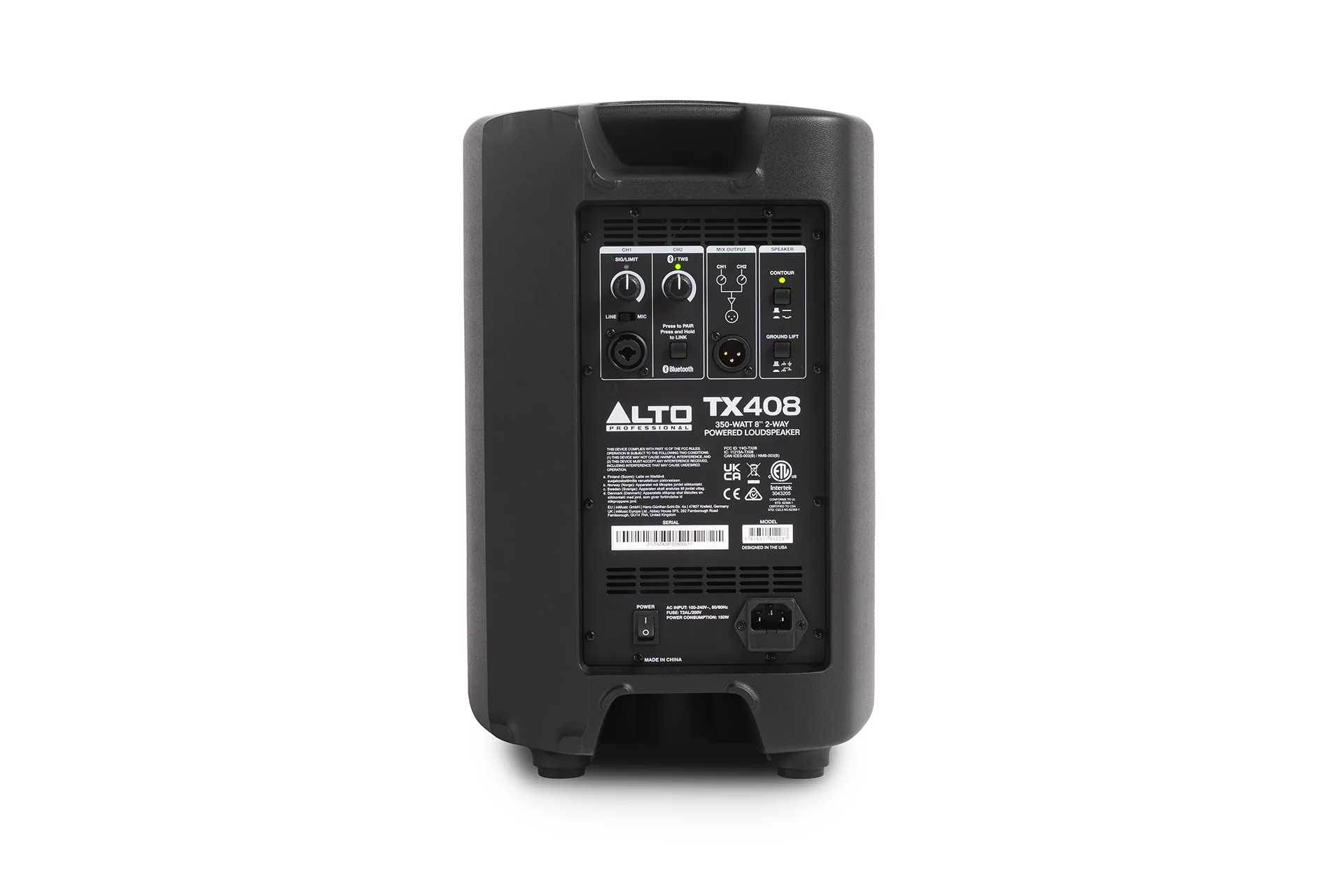 Alto Professional - TX408 350W 8-inch Powered Loudspeaker with Bluetooth - Image 3