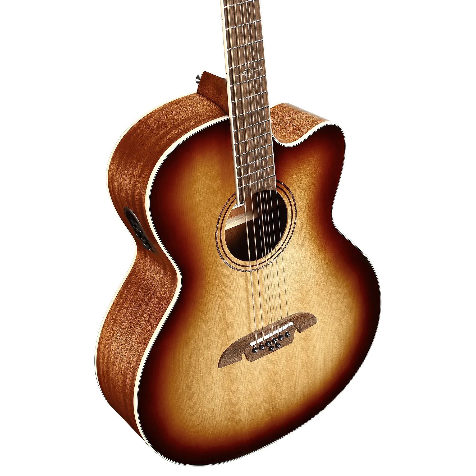 Alvarez - ABT60ce 8-String Shadowburst Artist Baritone - Image 7