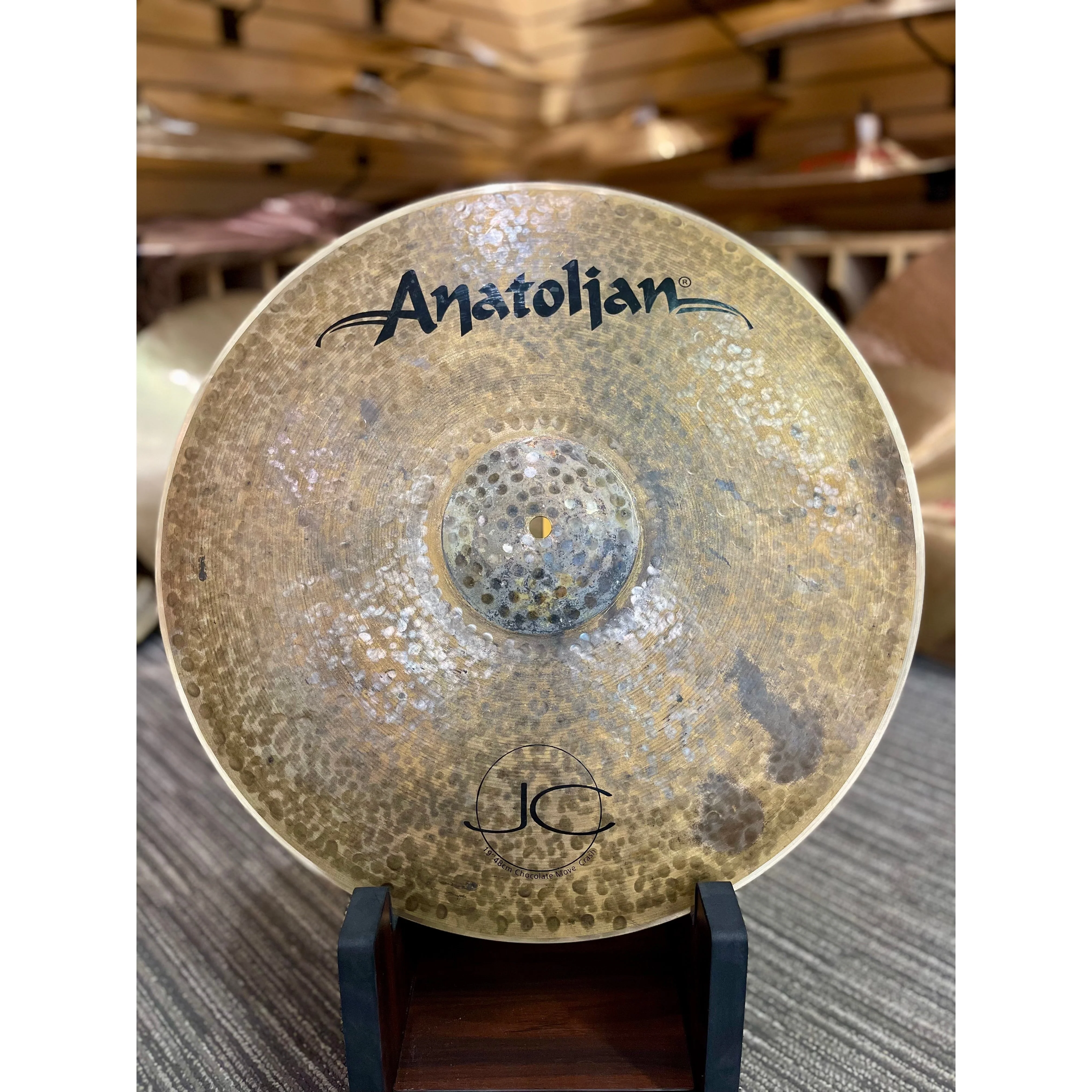 Anatolian - 19" JC Chocolate Move Crash - JS-19CMCRH