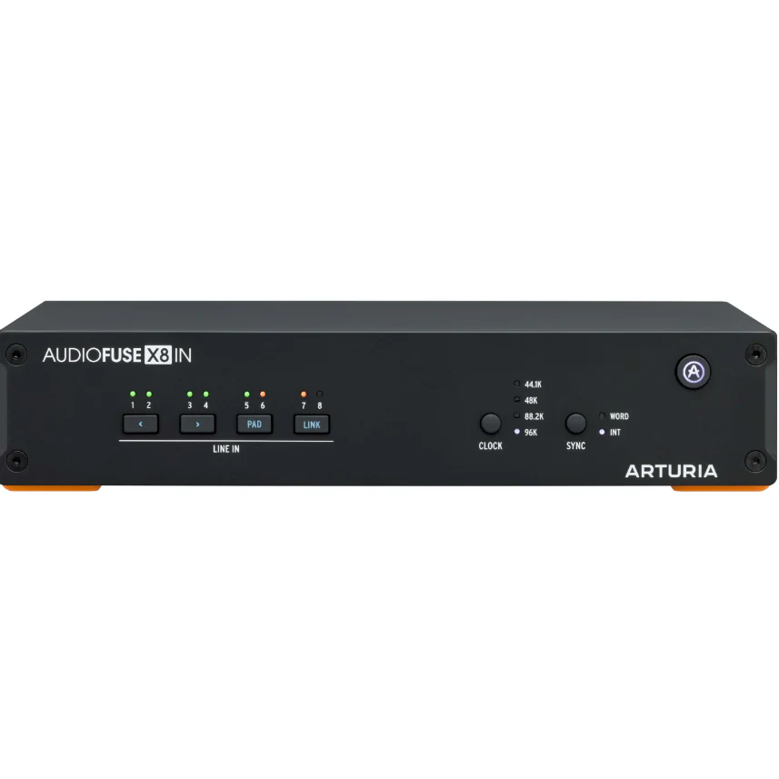 Arturia - Audiofuse - High Quality 24-Bit Expander 8x analog inputs to ADAT - AUDIOFUSEX8IN