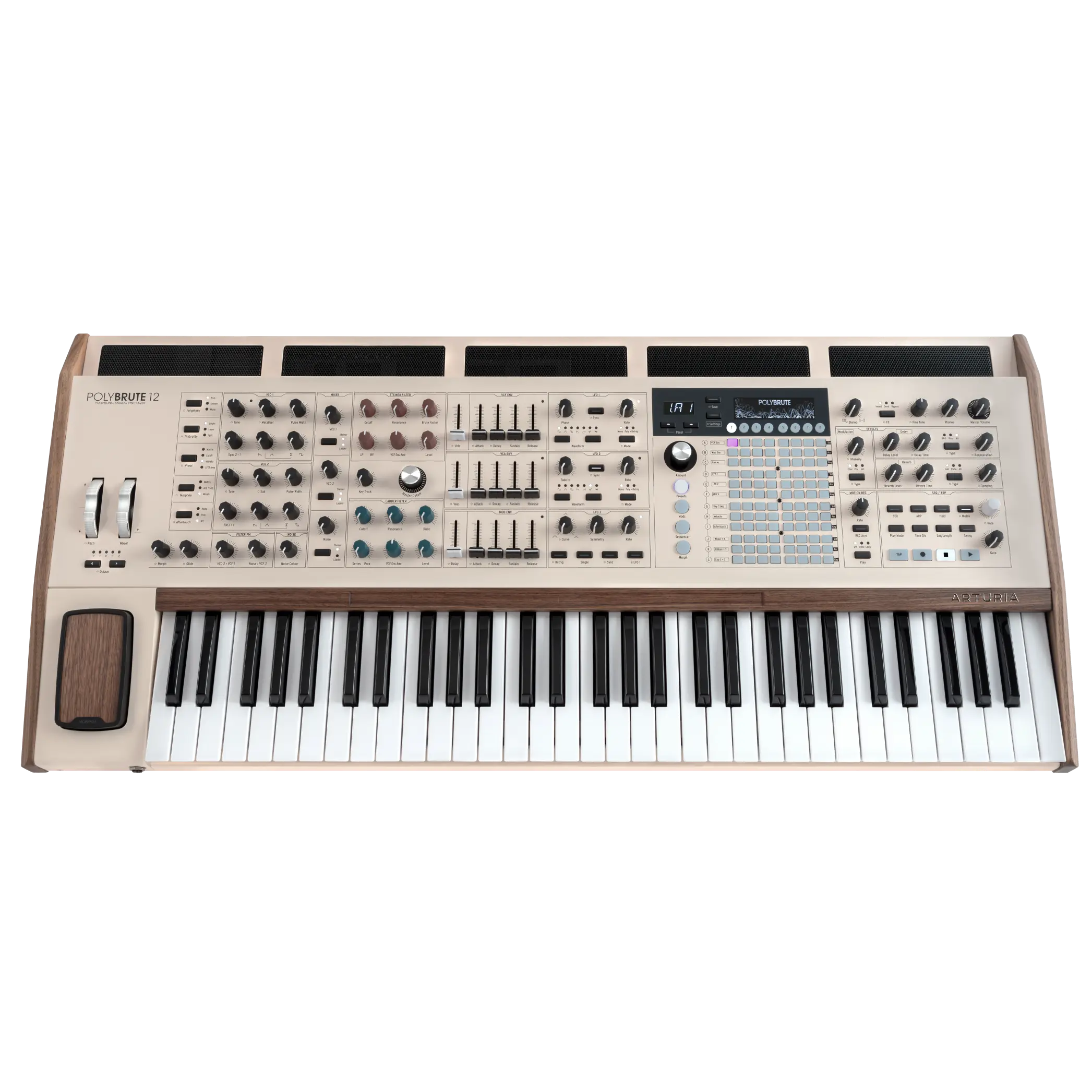 Arturia - Polybrute 12 - 61-Key Polyphonic Synthesizer With Fulltouch® Keyboard