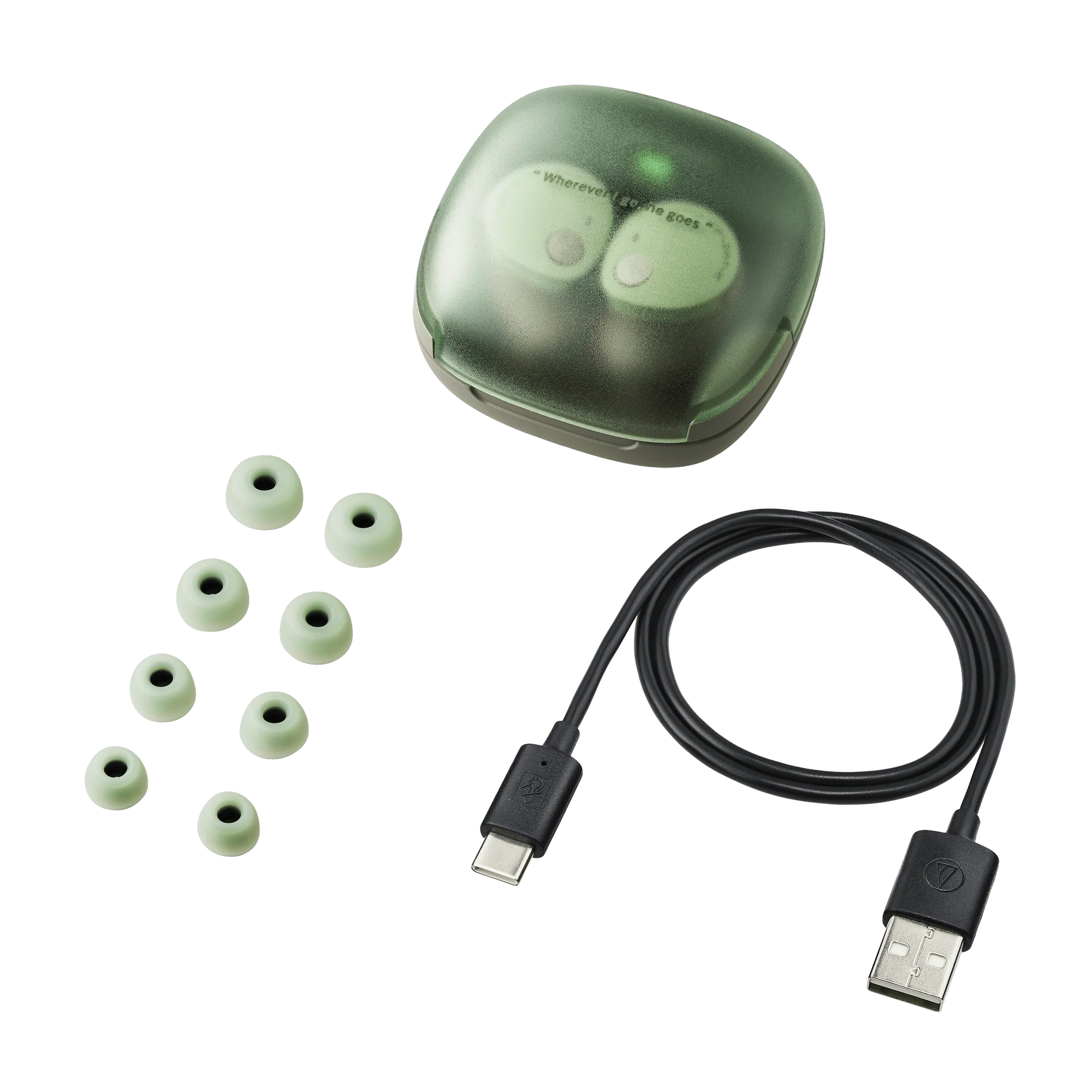 Audio-Technica - ATH-CKS50TW2GG Grogu™ Limited-Edition Wireless Earbuds - Limited Quantities - Image 8