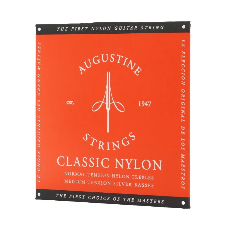 Augustine - CLASSIC/RED - MEDIUM TENSION E/6th GUITAR SINGLE STRING - RD6E - Image 3