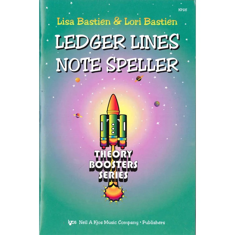 Bastien Theory Boosters: Ledger Lines Note Speller