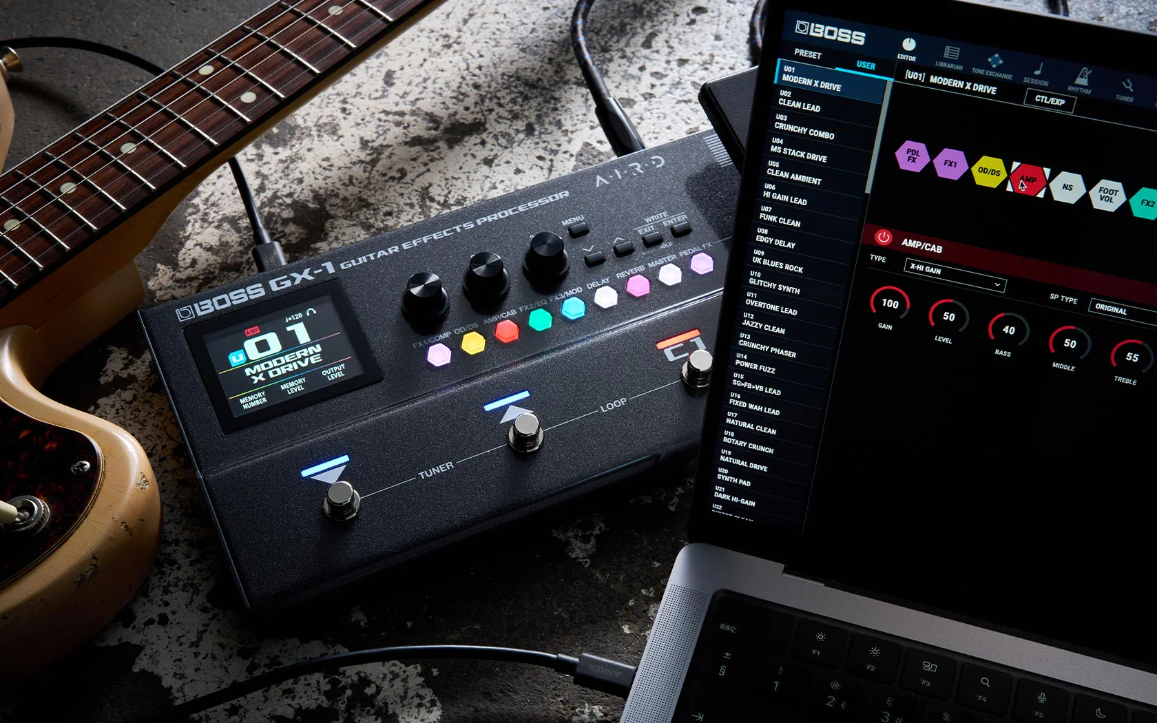 Boss - GX-1 Guitar Effects Processor - Image 9