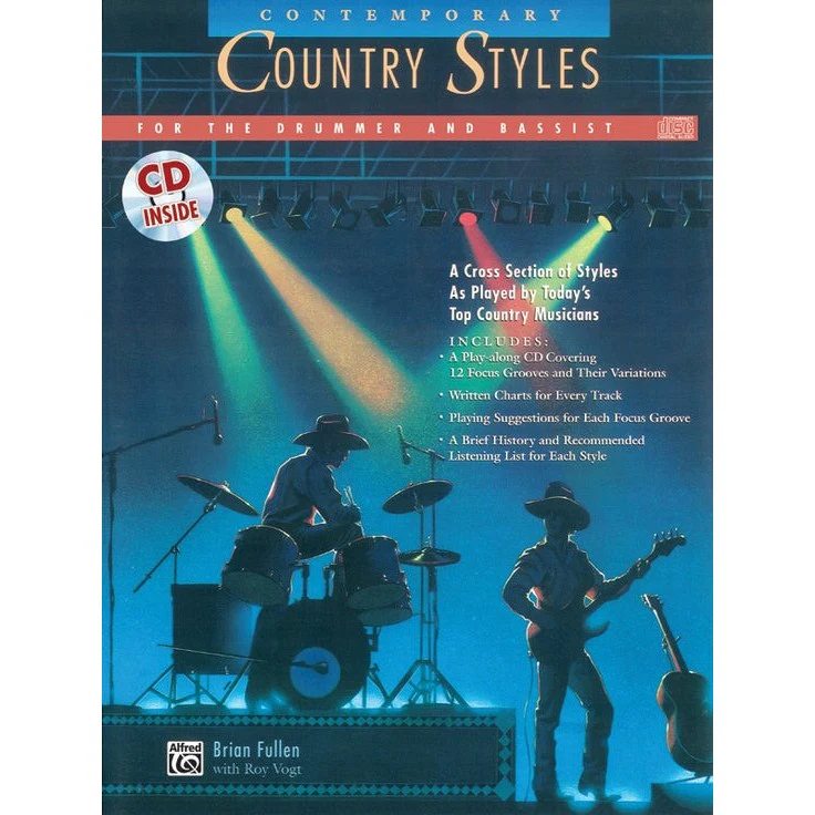 Brian Fullen & Roy Vogt - Contemporary Country Styles For The Drummer And Bassist