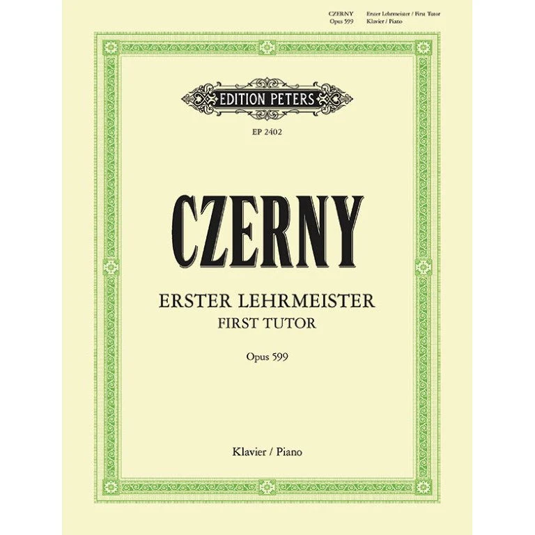C. Czerny - First Tutor Op. 599 for Piano