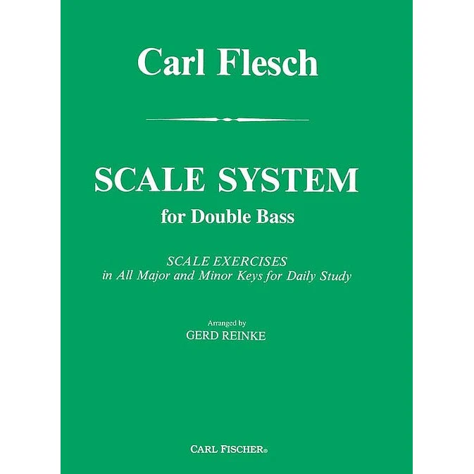 Carl Flesch - Scale System For Double Bass