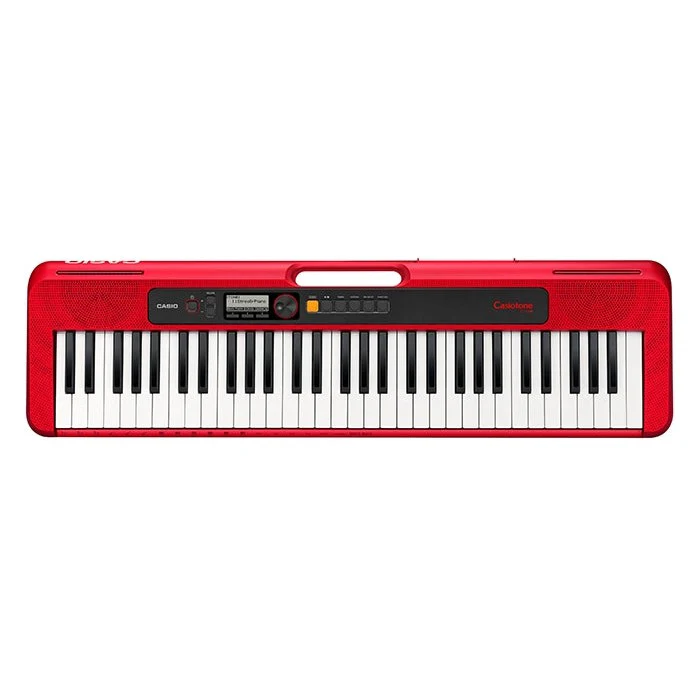 Casio - CT-S200 61 Note Portable Keyboard - Red - CTS200RD