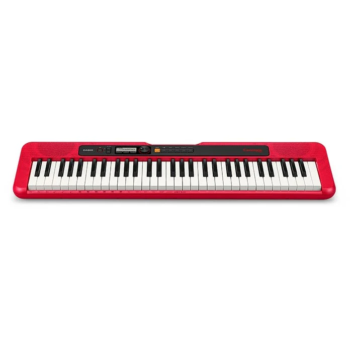 Casio - CT-S200 61 Note Portable Keyboard - Red - CTS200RD - Image 2