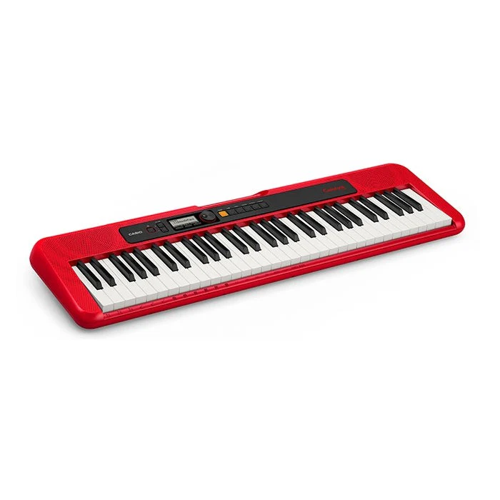 Casio - CT-S200 61 Note Portable Keyboard - Red - CTS200RD - Image 3