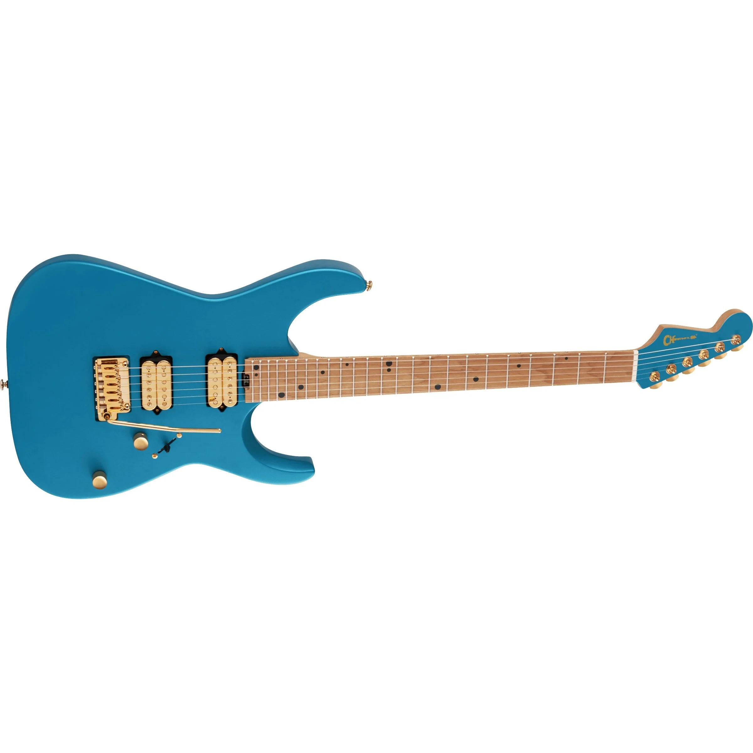 Charvel - Angel Vivaldi Signature Pro-Mod DK24-6 Nova 297-2411-516 Lucerne Aqua Firemist - Image 3
