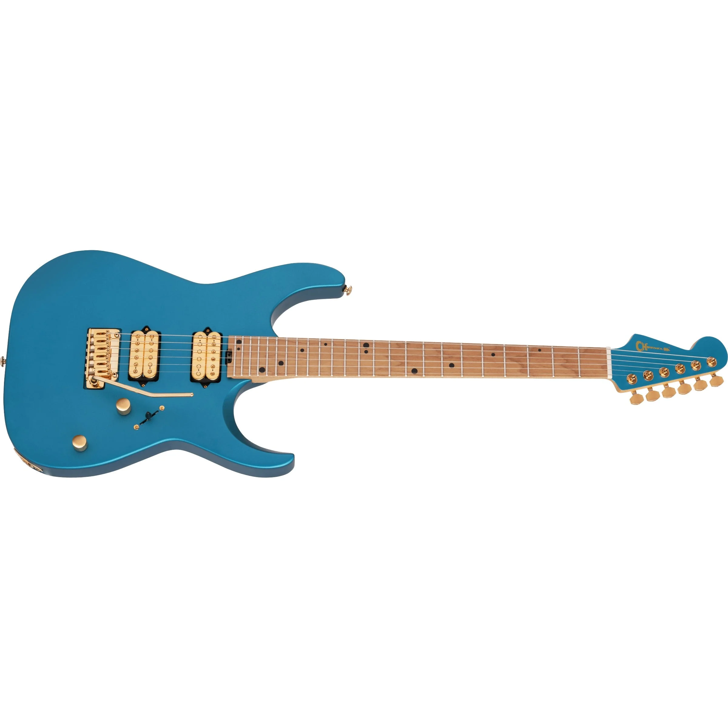 Charvel - Angel Vivaldi Signature Pro-Mod DK24-6 Nova 297-2411-516 Lucerne Aqua Firemist - Image 4