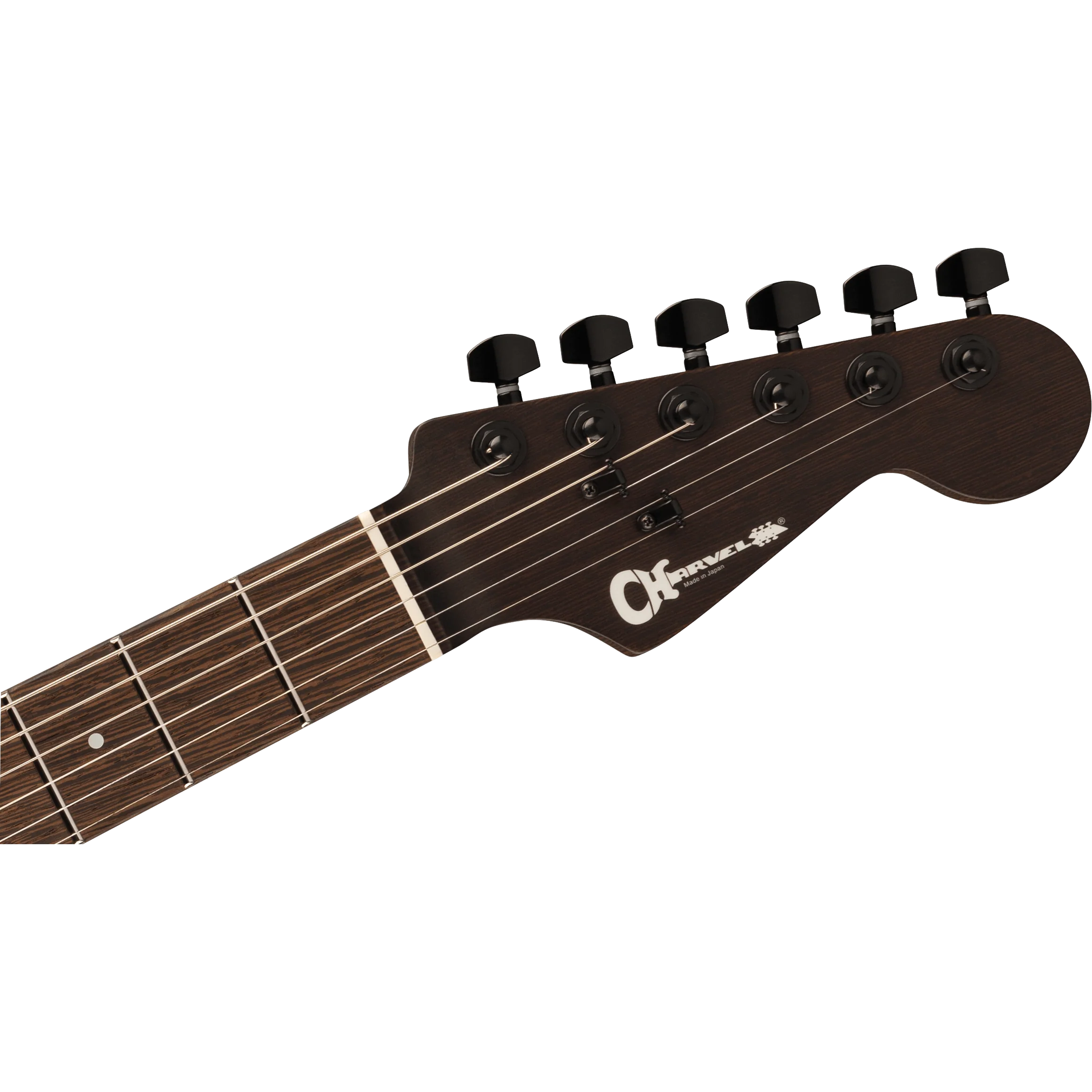 Charvel - MJ DK24 HSH 2PT W Mahogany - Wenge Fingerboard - Black - 292-9814-803 - Image 5