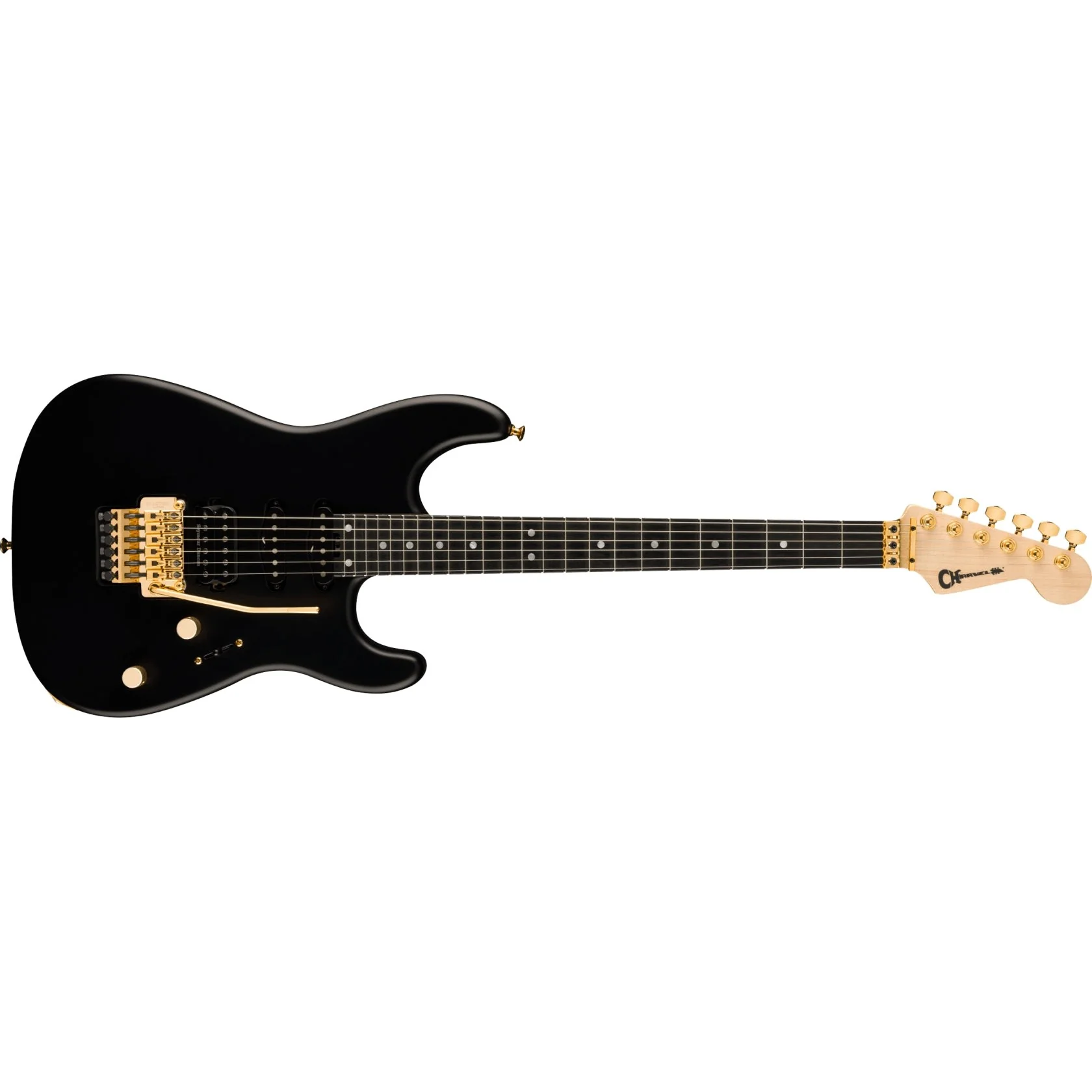 Charvel - MJ San Dimas® Style 1 HSS FR E - Ebony Fingerboard - Satin Black - 292-5843-568