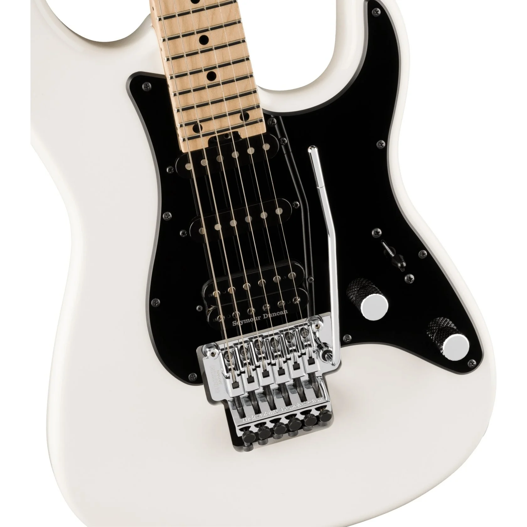 Charvel - MJ So-Cal Style 1 HSS FR M - Maple Fingerboard - Snow White - 292-6433-576 - Image 4
