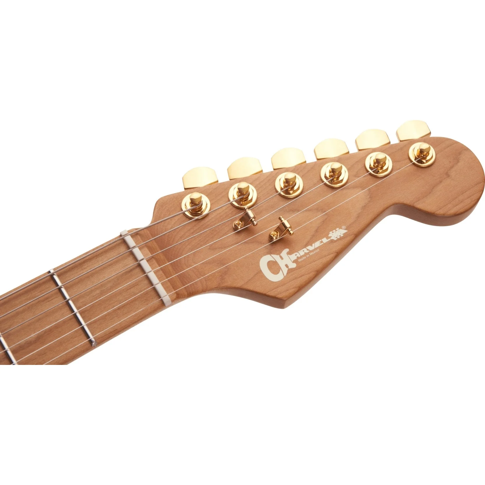 Charvel - Pro-Mod DK24 HSH 2PT CM Mahogany  296-9434-557 Natural - Image 7