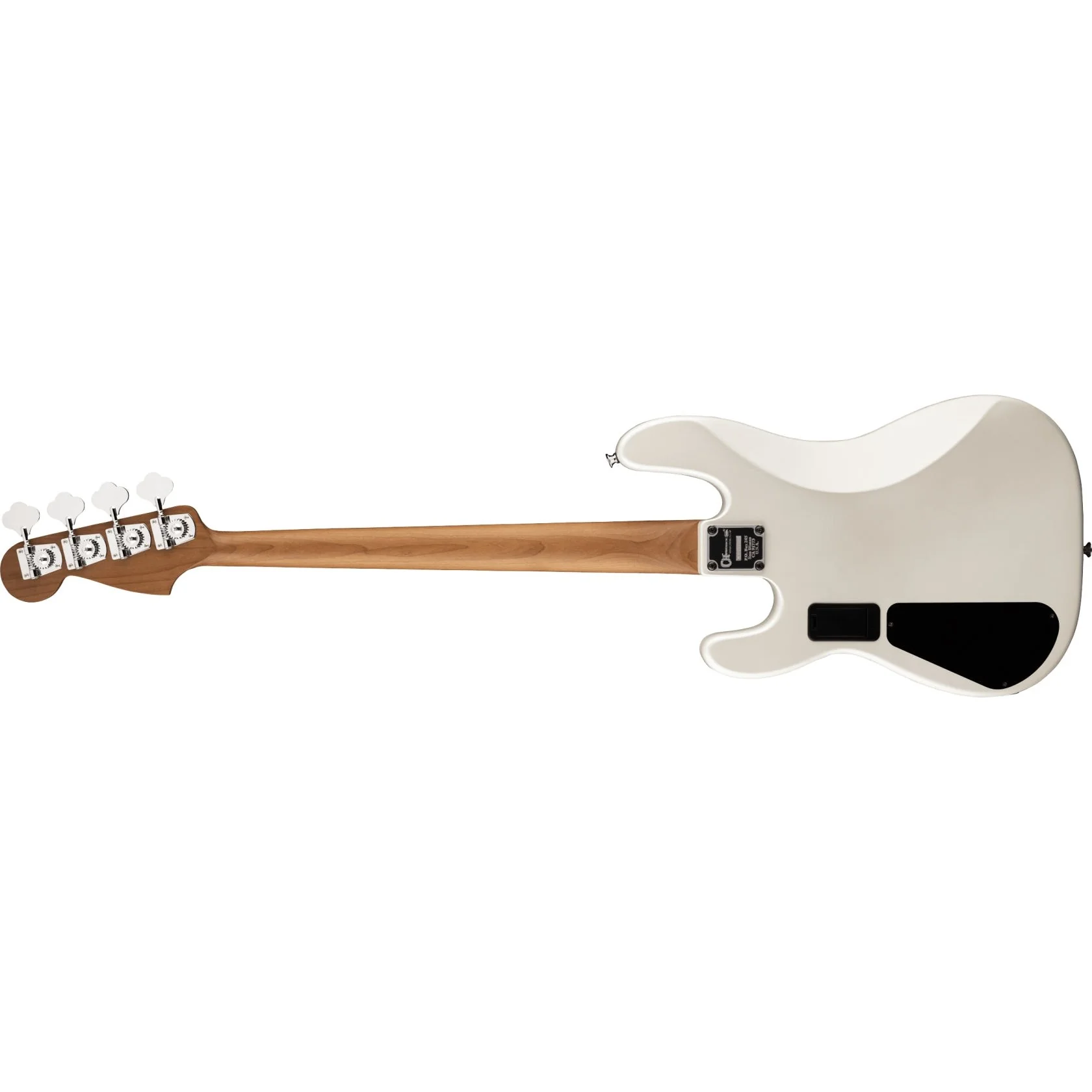 Charvel - Pro-Mod San Dimas® Bass PJ IV - Caramelized Maple Fingerboard - Platinum Pearl 296-3068-576 - Image 2
