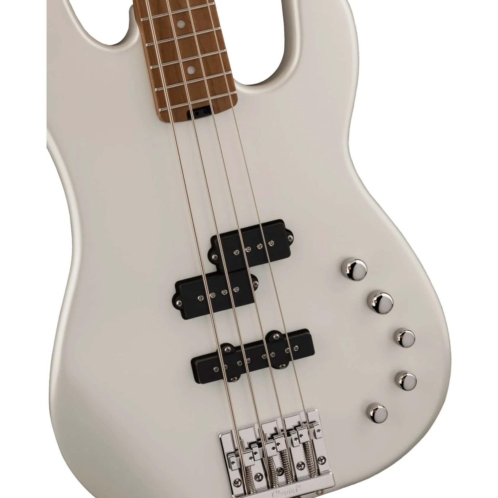 Charvel - Pro-Mod San Dimas® Bass PJ IV - Caramelized Maple Fingerboard - Platinum Pearl 296-3068-576 - Image 4