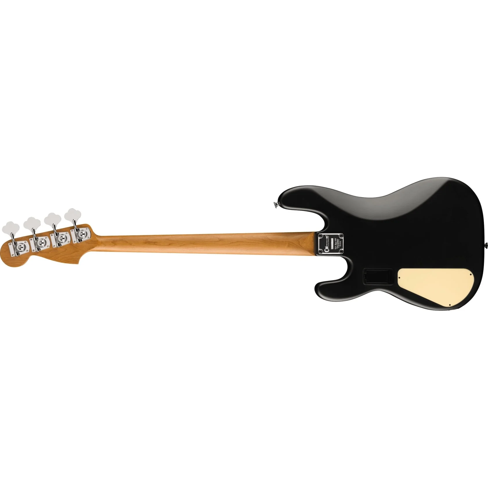 Charvel - Pro-Mod San Dimas® Bass PJ IV - Caramelized Maple Fingerboard - Satin Black - 296-3068-568 - Image 2