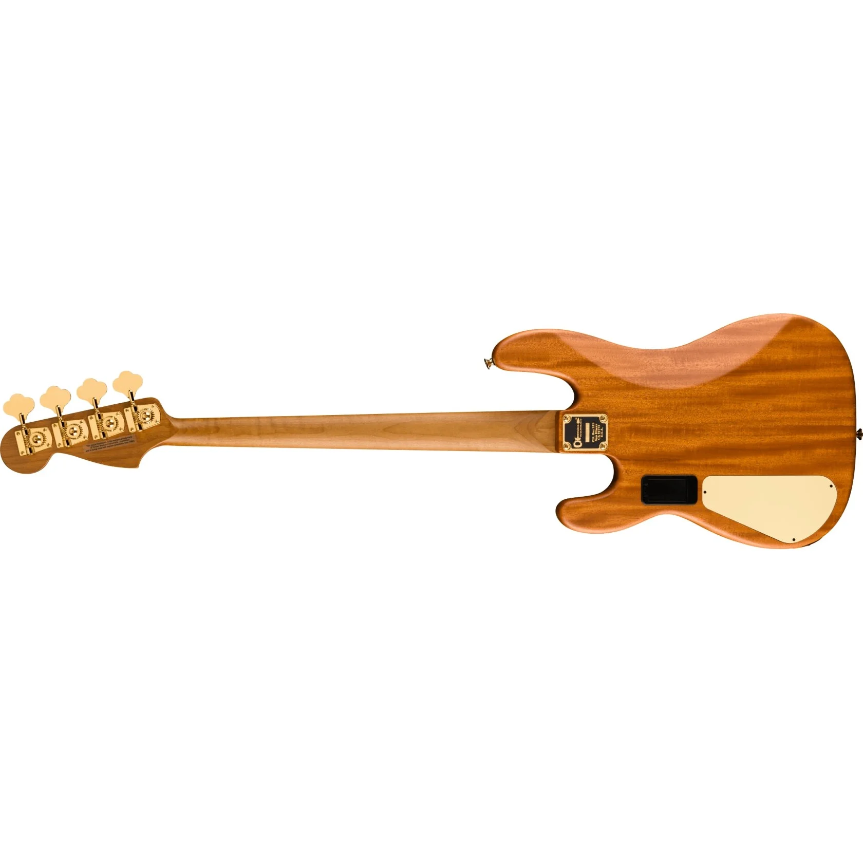 Charvel - Pro-Mod San Dimas® Bass PJ IV MAH - Caramelized Maple Fingerboard - Natural Mahogany - 296-3078-557 - Image 2