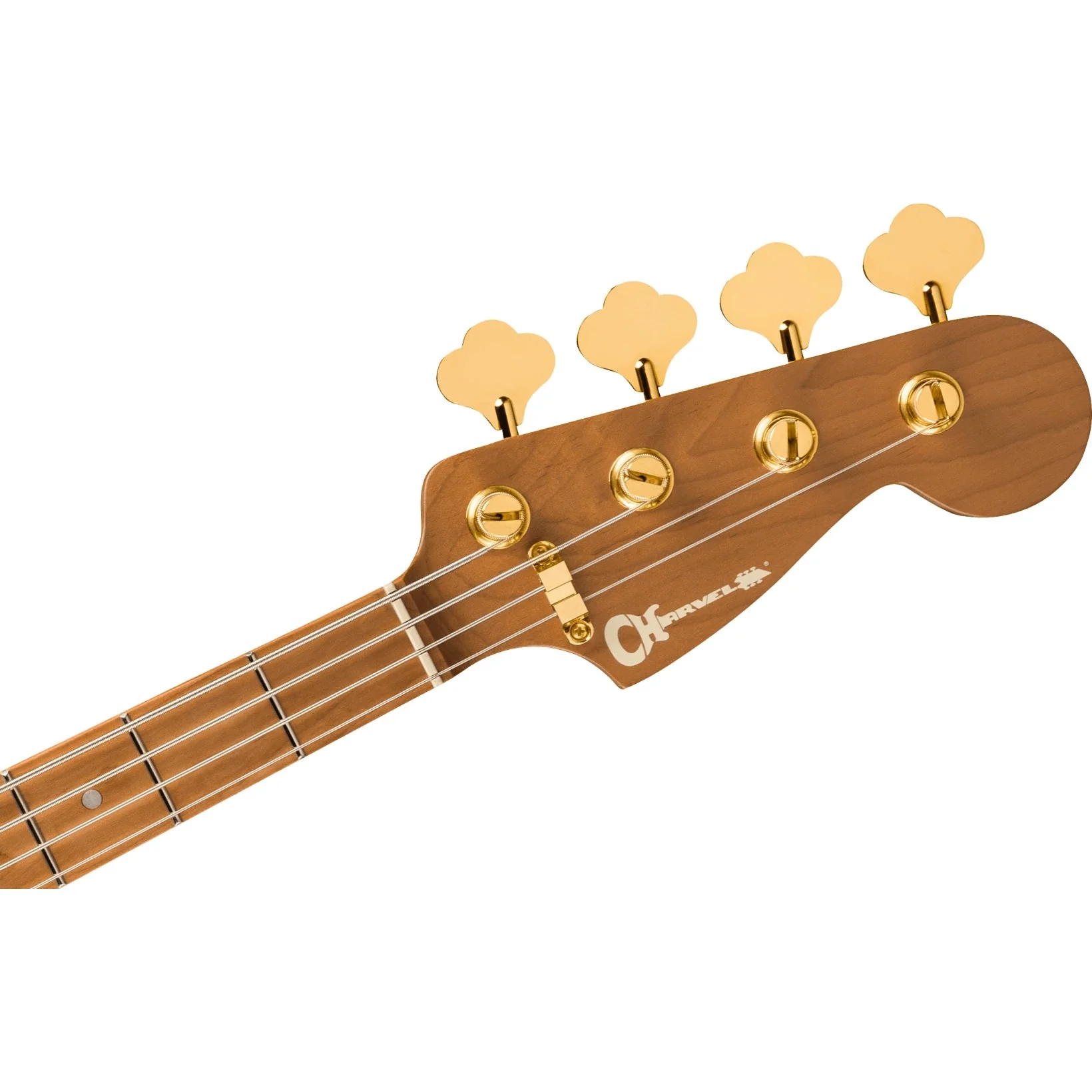 Charvel - Pro-Mod San Dimas® Bass PJ IV MAH - Caramelized Maple Fingerboard - Natural Mahogany - 296-3078-557 - Image 5