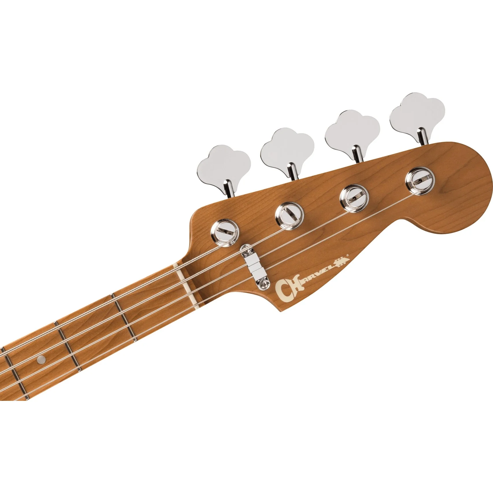 Charvel - Pro-Mod San Dimas® Bass PJ IV MAH - Caramelized Maple Fingerboard - Satin Ferrari Red - 296-3068-509 - Image 6