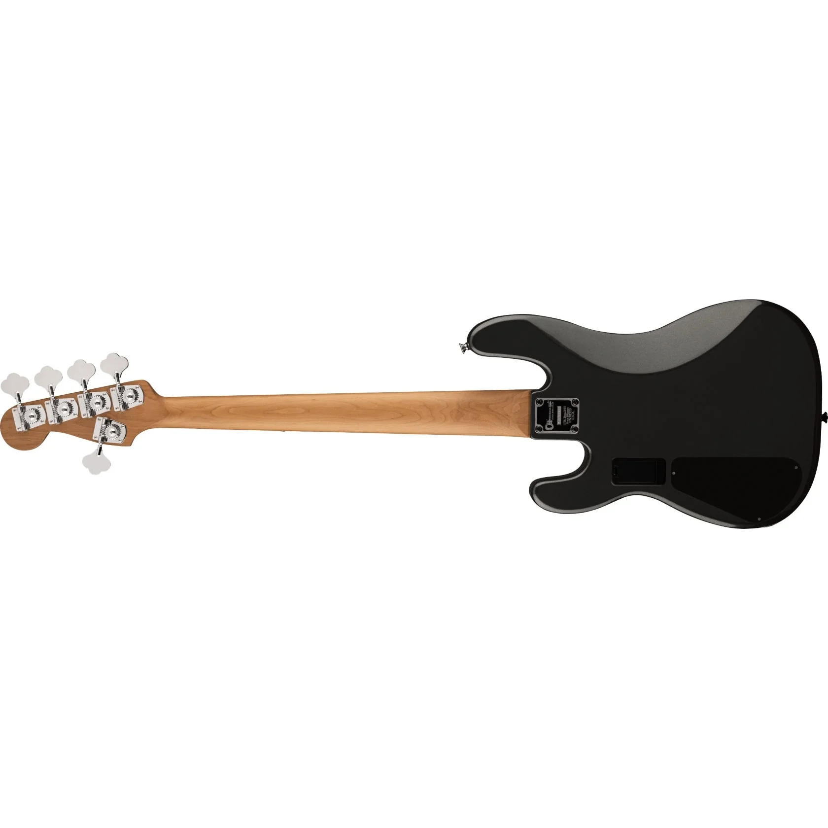 Charvel - Pro-Mod San Dimas® Bass PJ V - Caramelized Maple Fingerboard - Metallic Black 296-5068-595 - Image 2