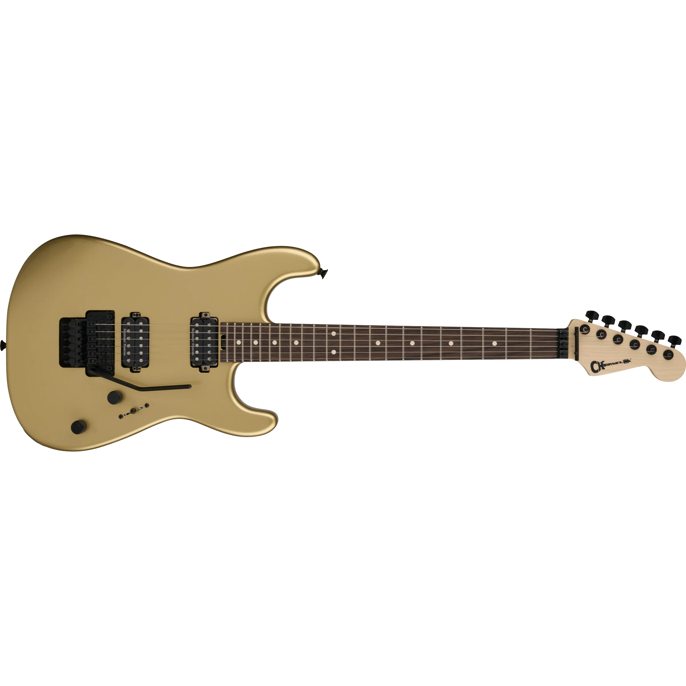 Charvel - Pro-Mod San Dimas® Style 1 HH FR RW - Rosewood Fingerboard - Pharaohs Gold