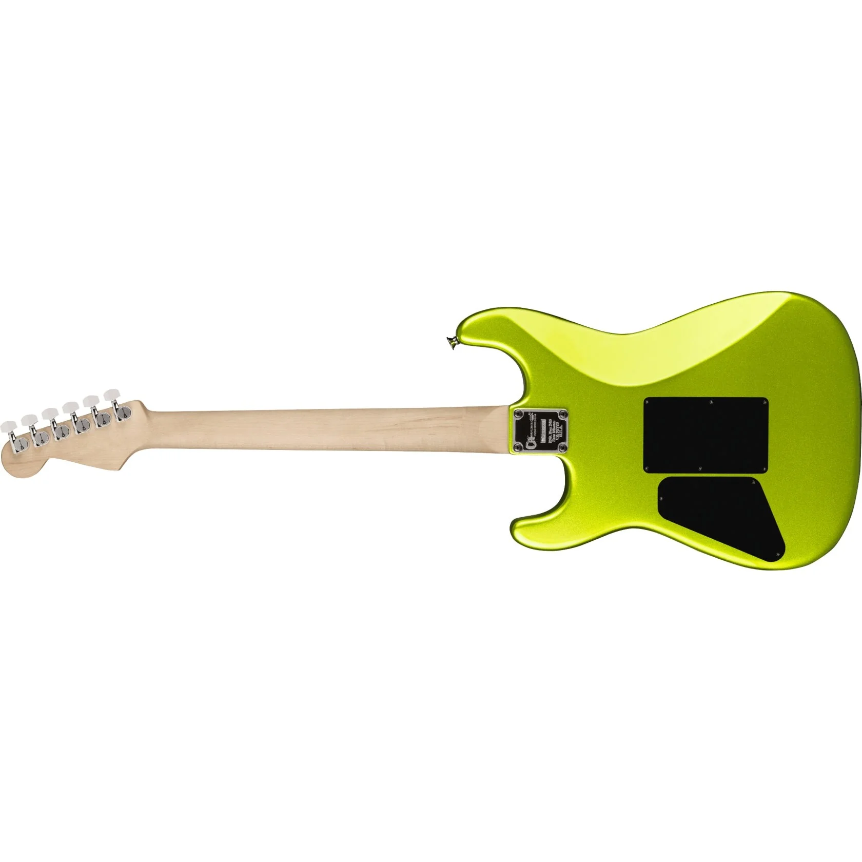 Charvel - Pro-Mod San Dimas® Style 1 HH FR E - Ebony Fingerboard - Lime Green Metallic 296-5831-518 - Image 2