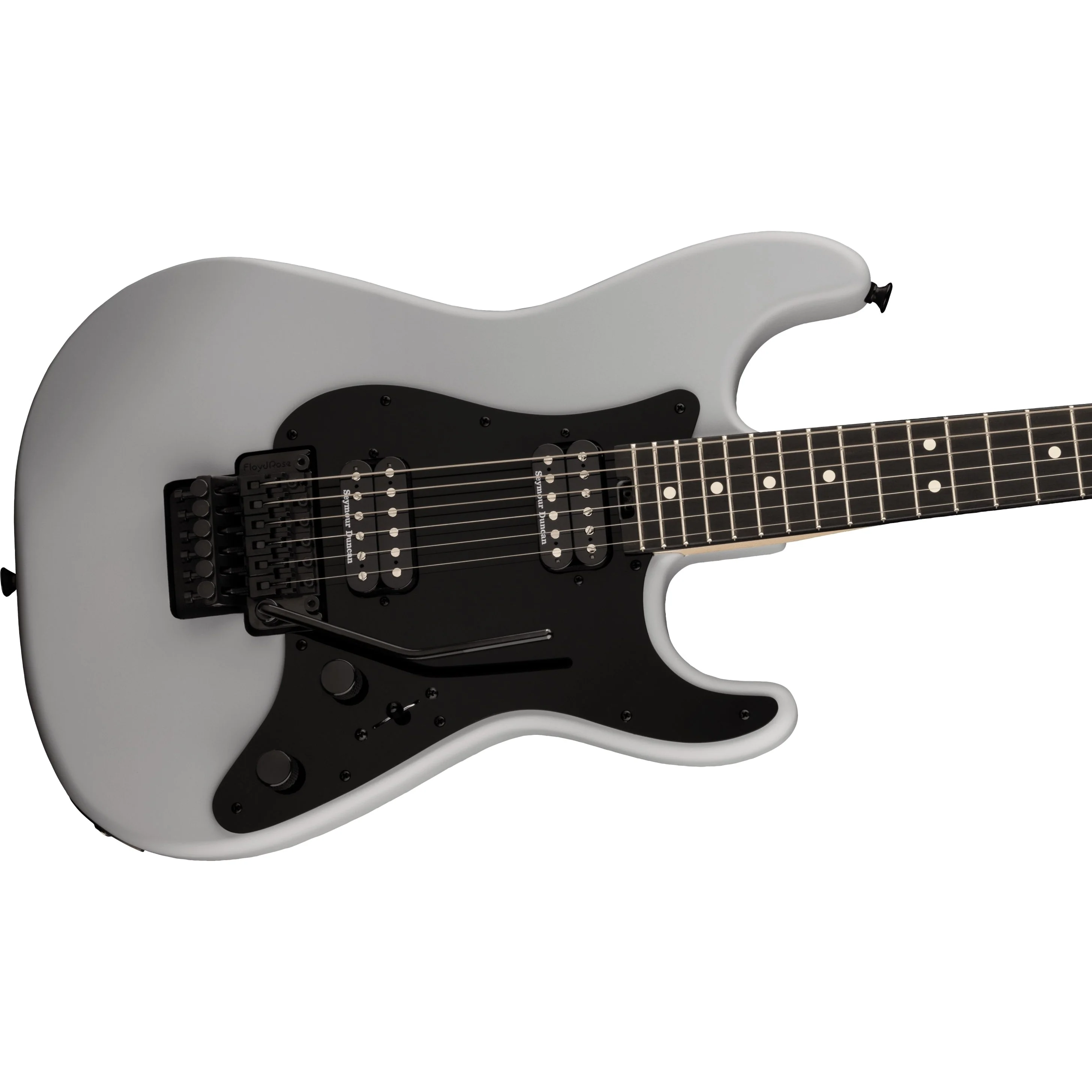 Charvel - Pro-Mod So-Cal Style 1 HH FR E - Ebony Fingerboard - Satin Primer Gray 296-6801-570 - Image 3