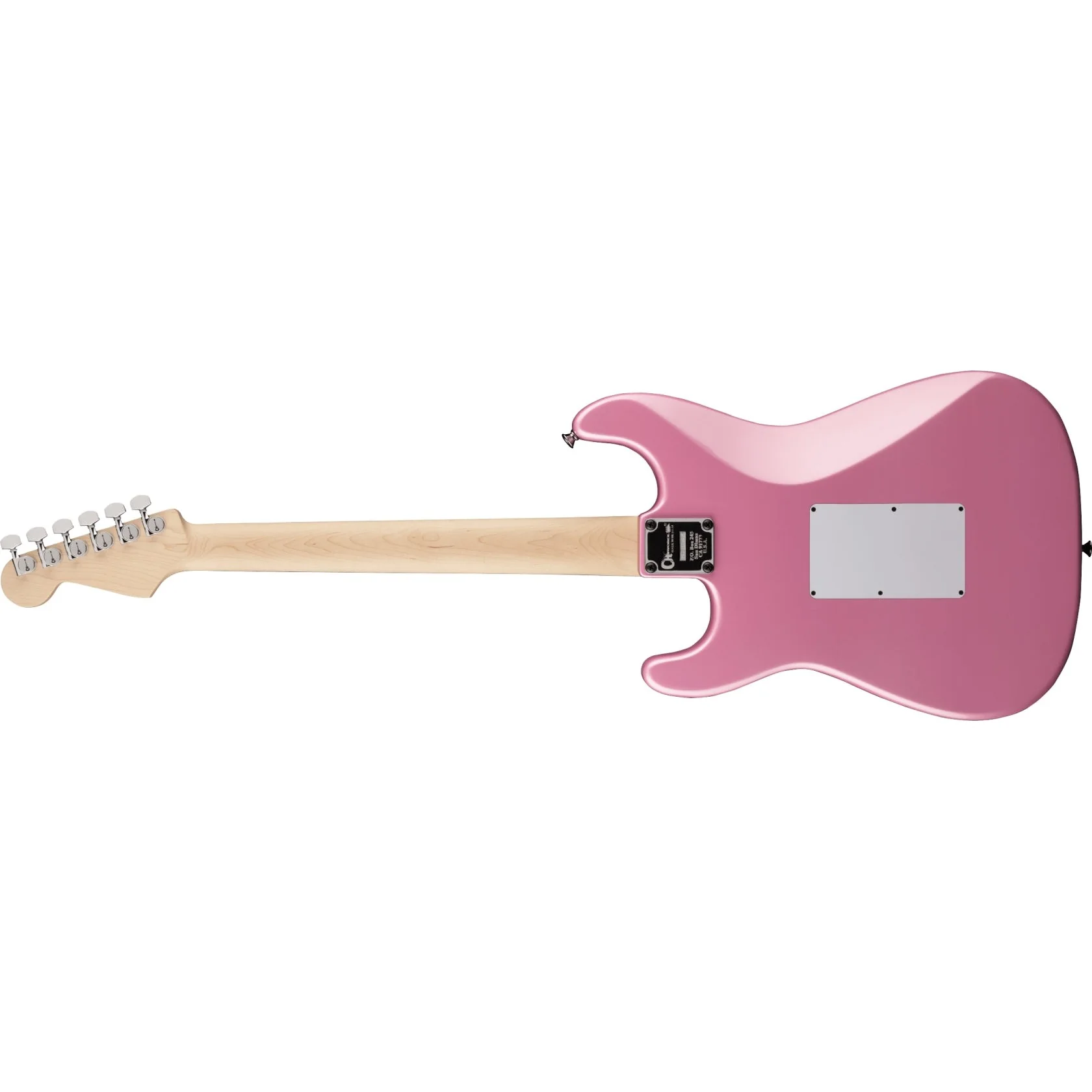 Charvel - Pro-Mod So-Cal Style 1 HSH FR M - Maple Fingerboard - Platinum Pink 296-6034-519 - Image 2