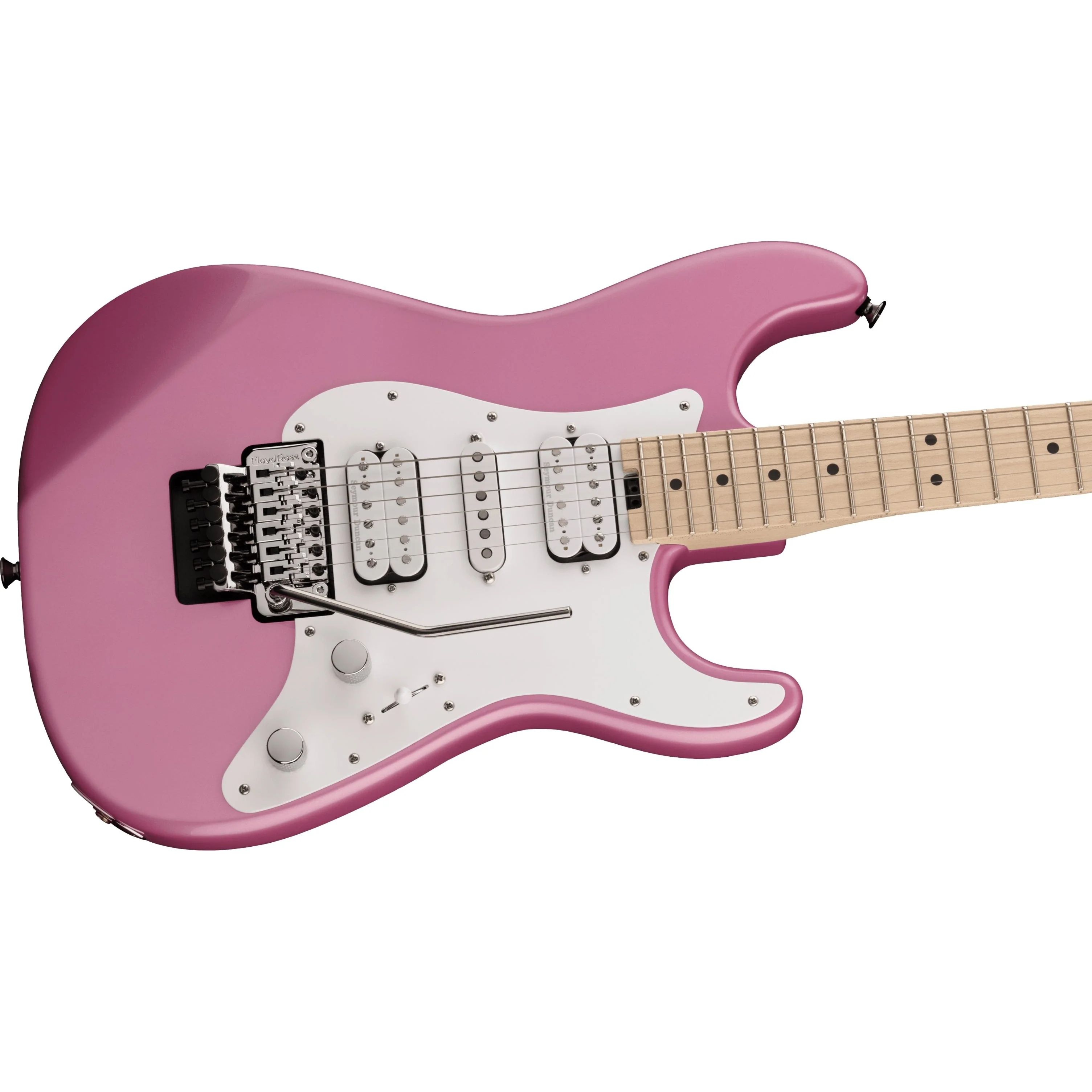 Charvel - Pro-Mod So-Cal Style 1 HSH FR M - Maple Fingerboard - Platinum Pink 296-6034-519 - Image 3