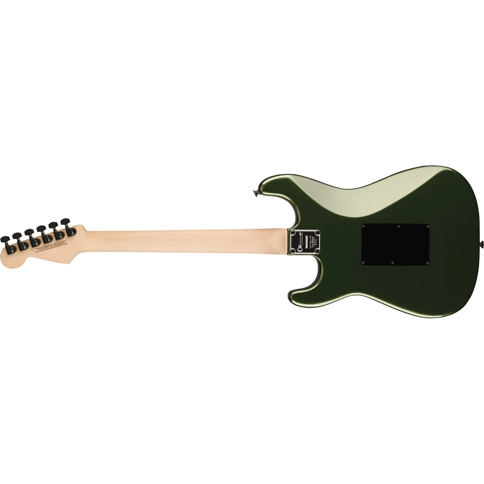 Charvel - Pro-Mod So-Cal Style 1 HSS FR E - Ebony Fingerboard - Lambo Green 296-6803-518 - Image 2