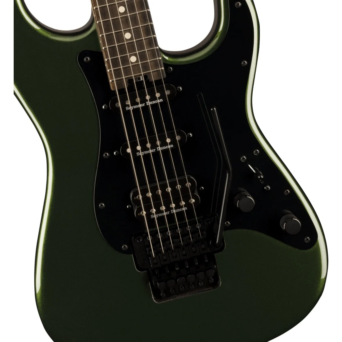 Charvel - Pro-Mod So-Cal Style 1 HSS FR E - Ebony Fingerboard - Lambo Green 296-6803-518 - Image 4