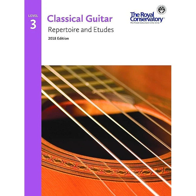 Classical Guitar - Repertoire and Etudes - Level 3