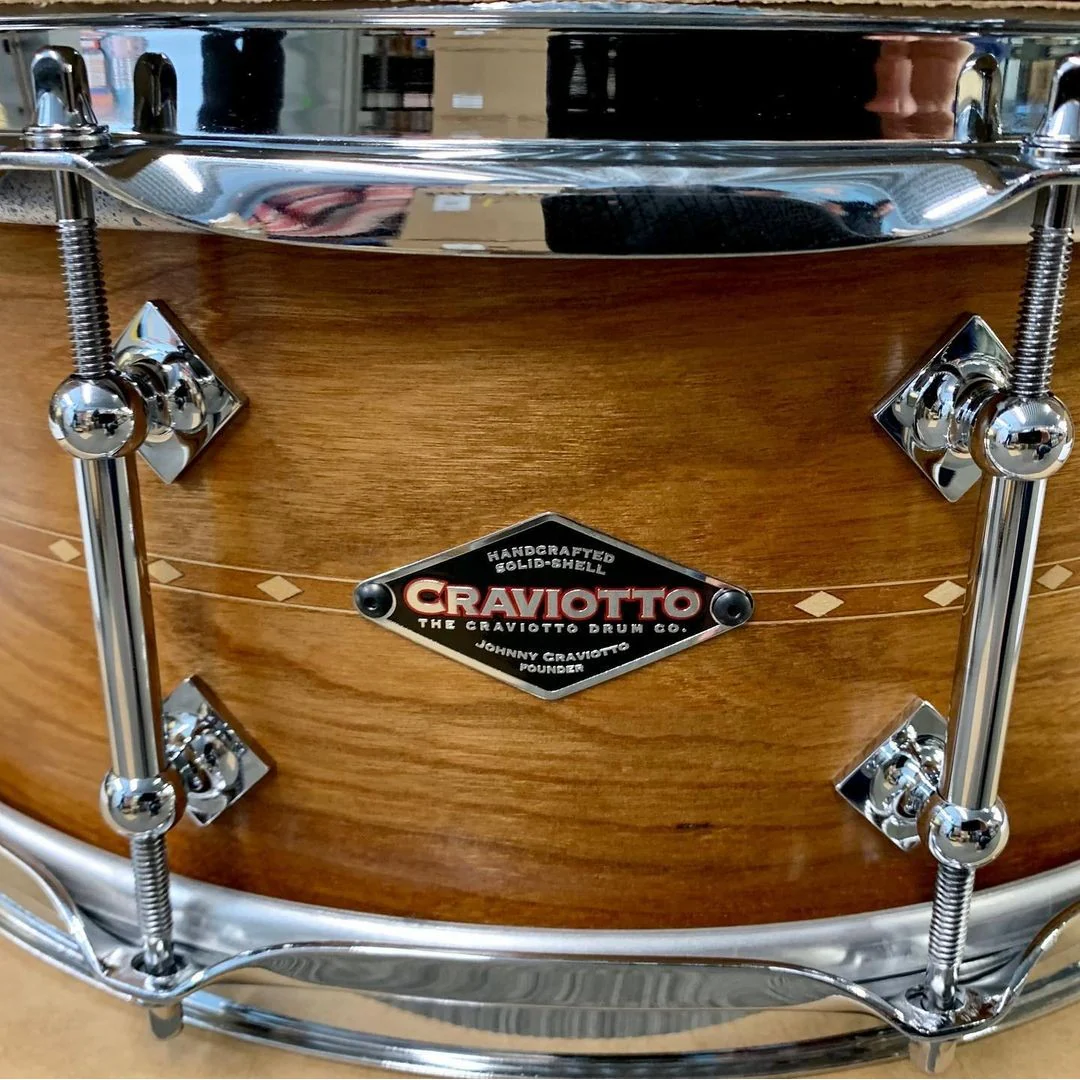 Craviotto - Custom Shop Cherry Snare 5.5x14 Oil Finish