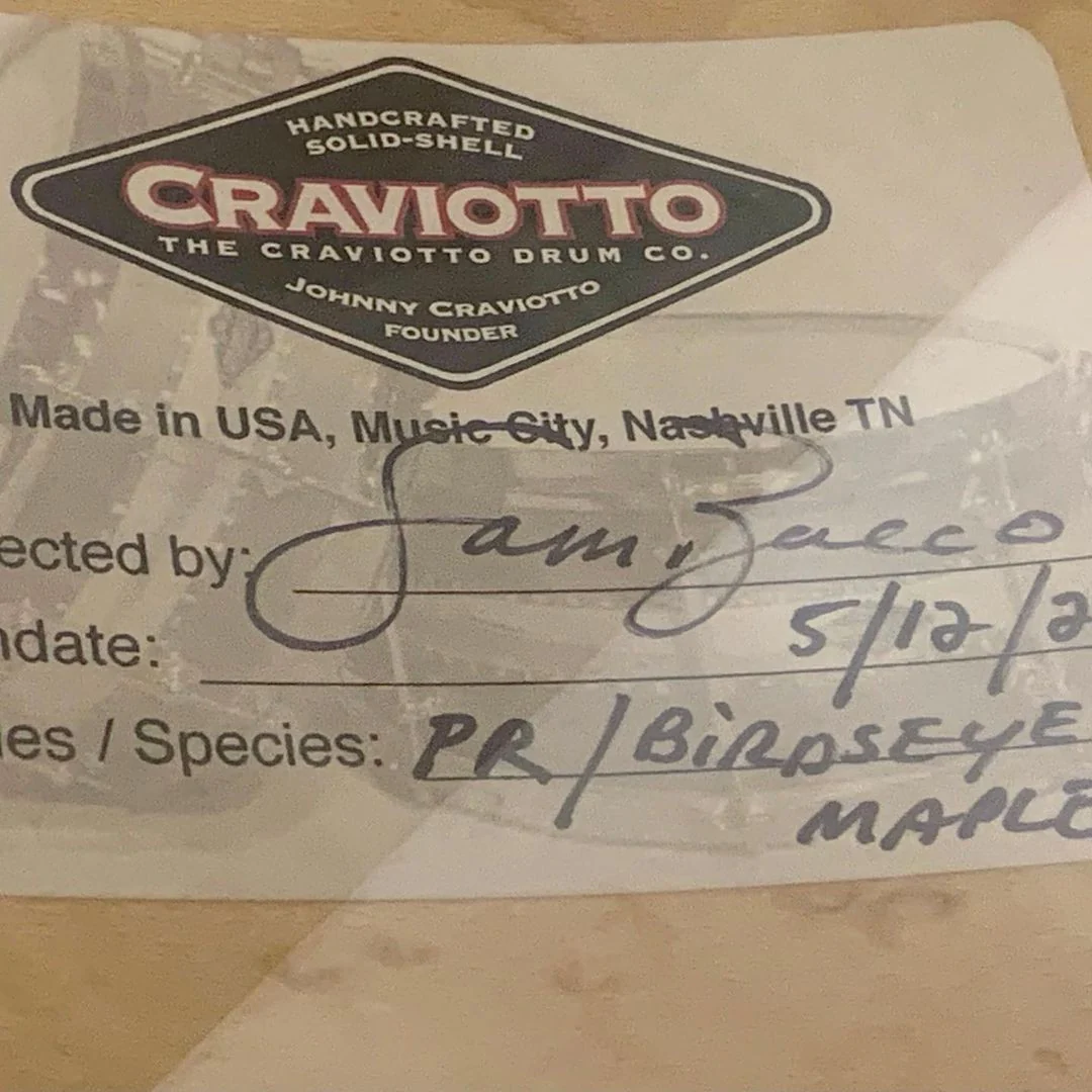 Craviotto - Private Reserve Birdseye Maple Snare 6.5x14 Oil Finish - Image 6