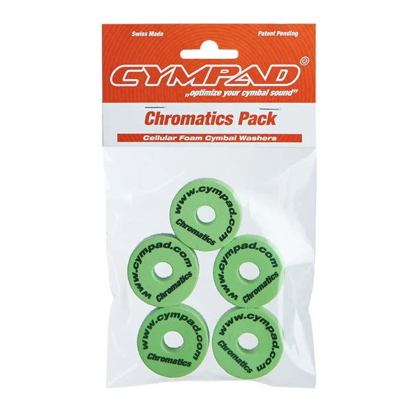 Cympad - 40/15mm Green 5PC CS15/5G