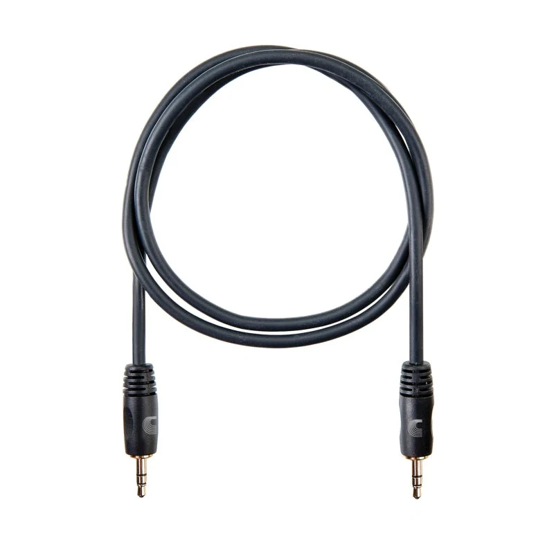 D'Addario Accessories - 1/8 Inch to 1/8 Inch Stereo Cable, 3 feet   PW-MC-03